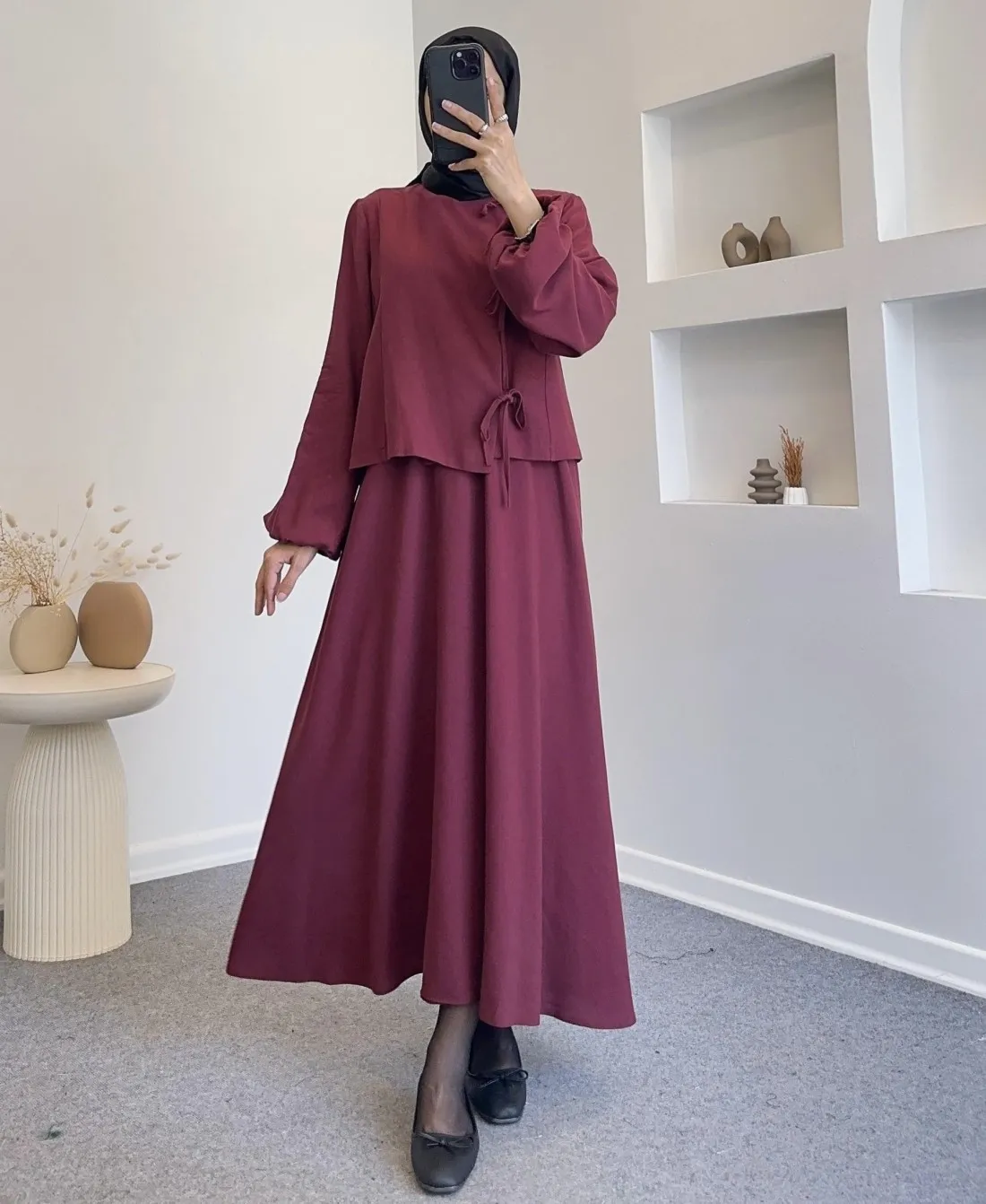3040 emily takım - bordo